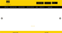 Desktop Screenshot of cry.org